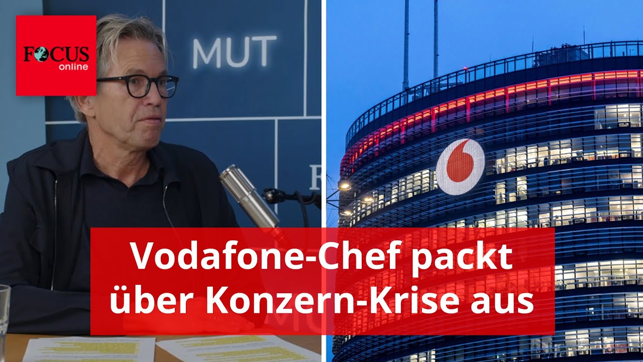 Vodafone-Chef packt &uuml;ber Konzern-Krise aus und gibt Kunden drei Versprechen