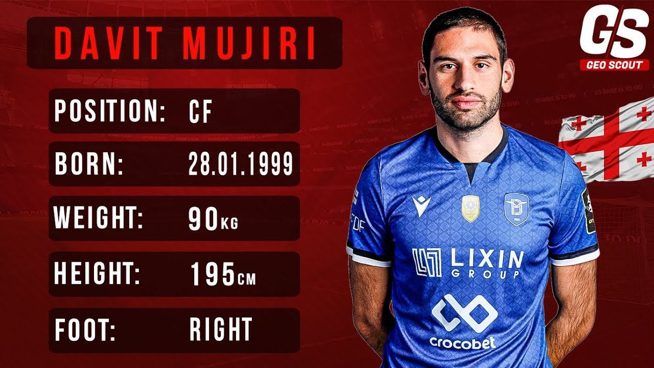 Davit Mujiri ► CF | Chikhura, Shukura, Telavi, Dinamo BT | HD