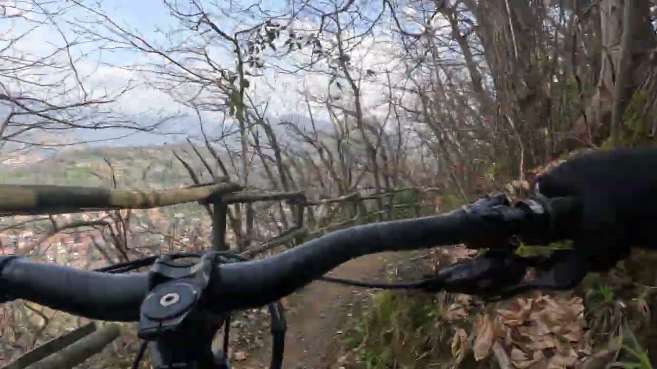 Marco Melandri Mtb Trail Monte , Spina Verde, Como.