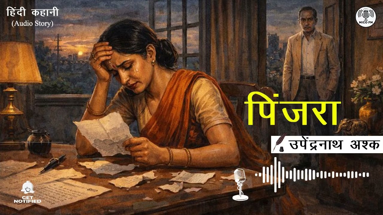 पिंजरा (Pinjra) | समाज के बनाए बंधनों की मार्मिक कथा | उपेंद्रनाथ अश्क | Mico FM Audio Story