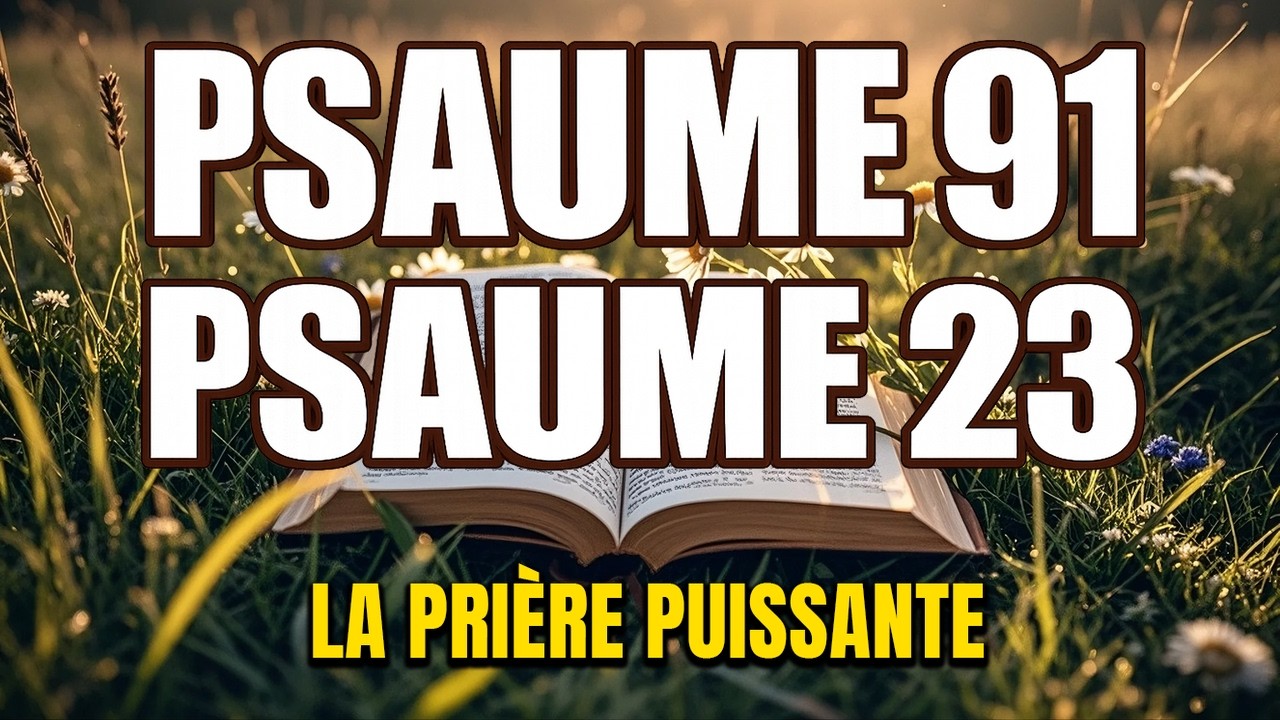 PRIÈRE DU JOUR 16 MARS – PSAUME 91 et PSAUME 23–Les deux PRIÈRES LES PLUS PUISSANTES de la BIBLE