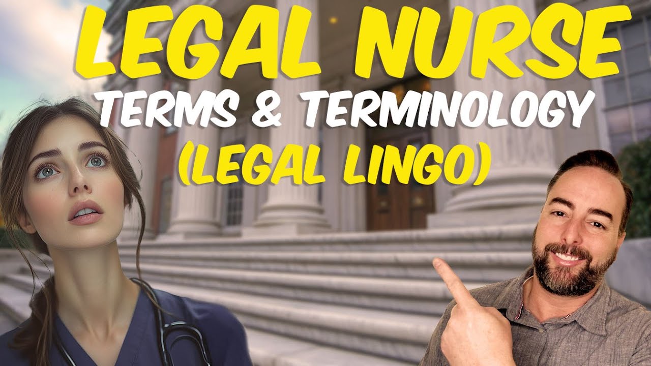 The EASIEST Way To Master LEGAL NURSE CONSULTING Jargon