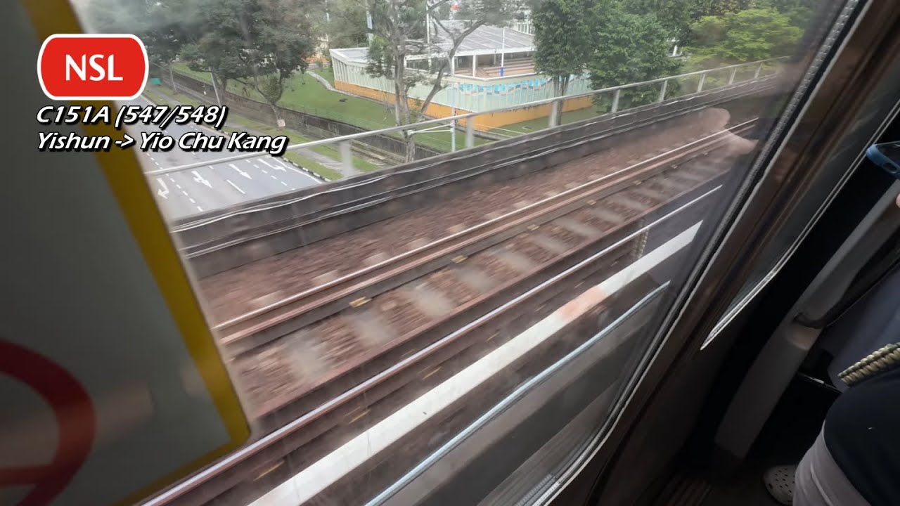 (Next station announcements only) SMRT - KSF C151A (547/548) (Yishun » Yio Chu Kang)
