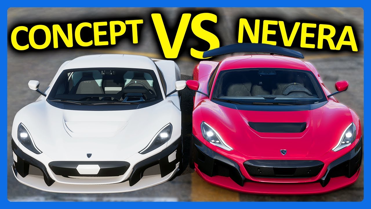 Forza Horizon 5 : Is The Rimac Nevera Better Than The Rimac Concept Two?!?