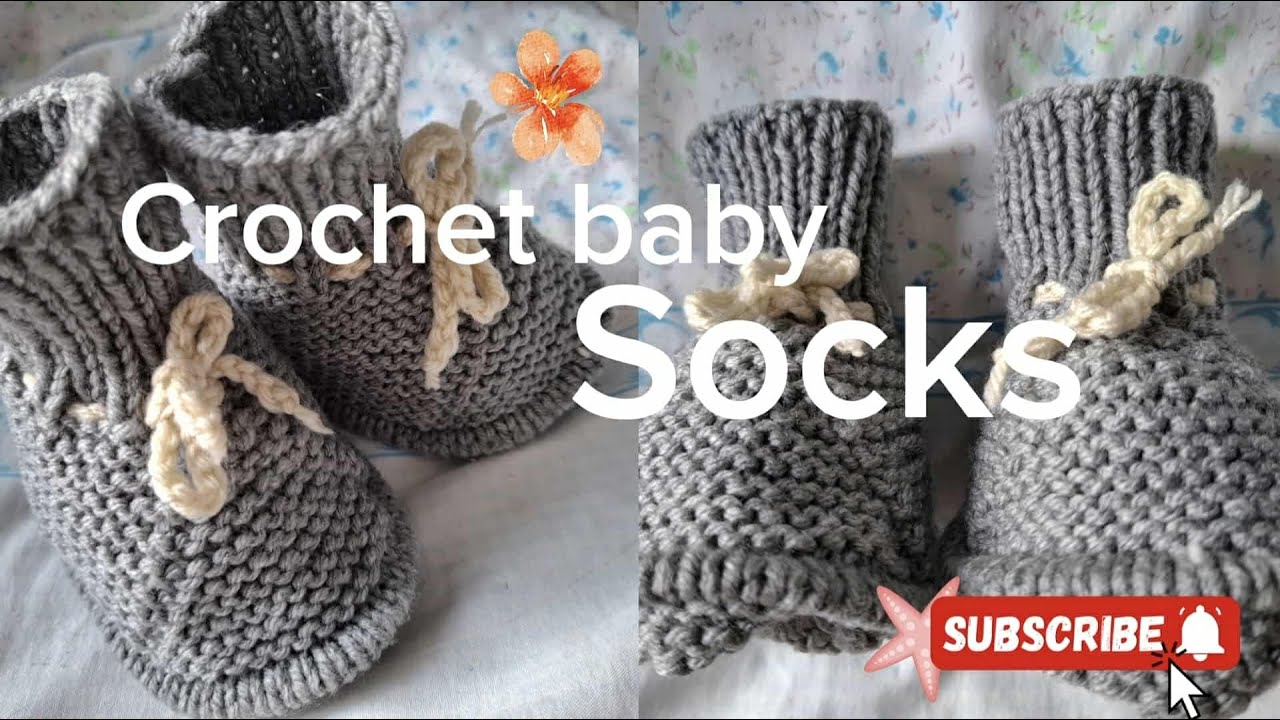 Knitting baby socks 😍 ❤️/baby Booties