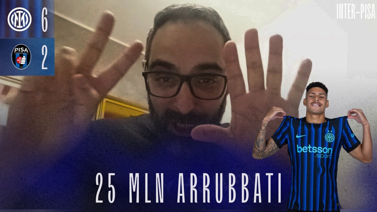 Inter vs Sommer 6-2 Bastava buttare fuori quell'anticalcio per ribartarla. Il punto di Sasà 