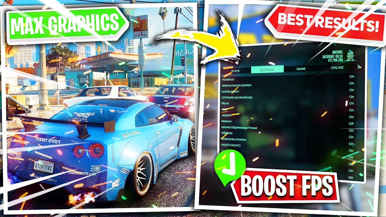 🔧Лучшие настройки графики GTA 5✅ — 2023 (Лучшее руководство по оптимизации)🔥