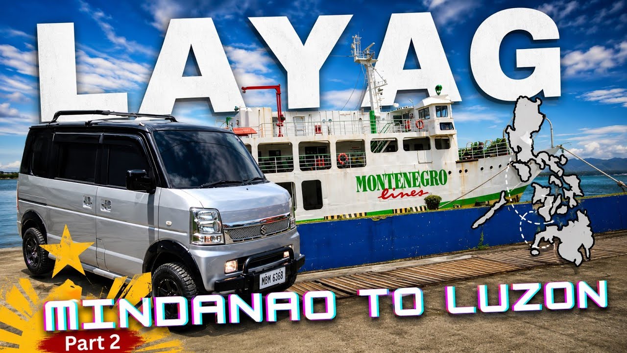 First time! Tawid Dagat! | Kaya ba ng Suzuki Everywagon DA64w ang byahe Mindanao to Luzon? | By Land