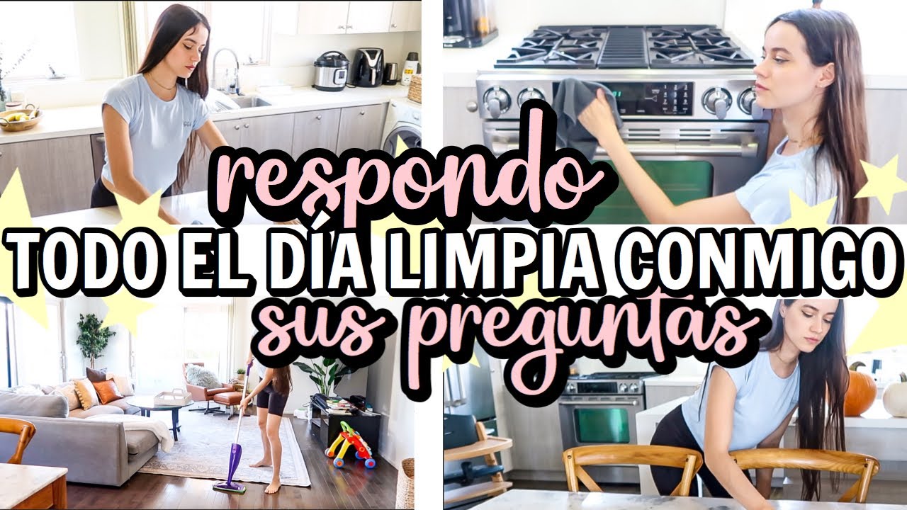 TODO EL DIA LIMPIA CONMIGO | MOTIVACIÓN | RESPONDO TODAS SUS PREGUNTAS | ALEJANDRA C MALDONADO