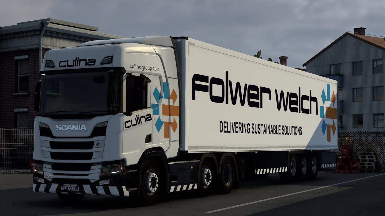 Scania R500 | Culina Group - ETS 2 1.48 | UK HGV Day work