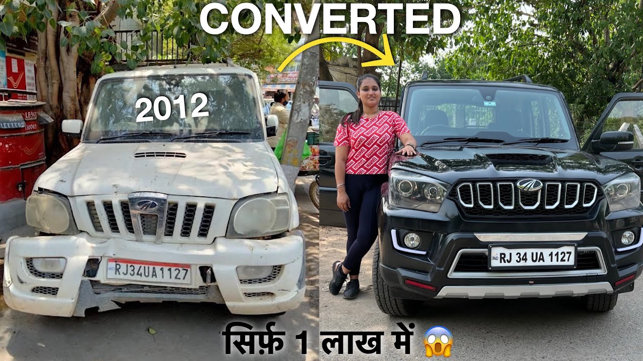 SCORPIO को पूरा नया बना दिया 🔥- Mahindra Scorpio Old Model Converted To New Model 2022