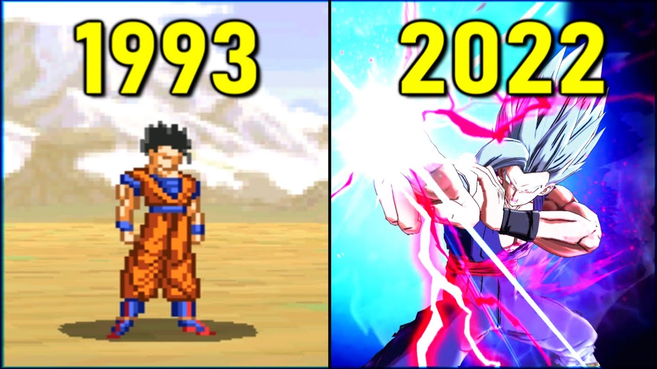 Evolution of Gohan (1993-2022) 悟飯ビースト [Beast Gohan]