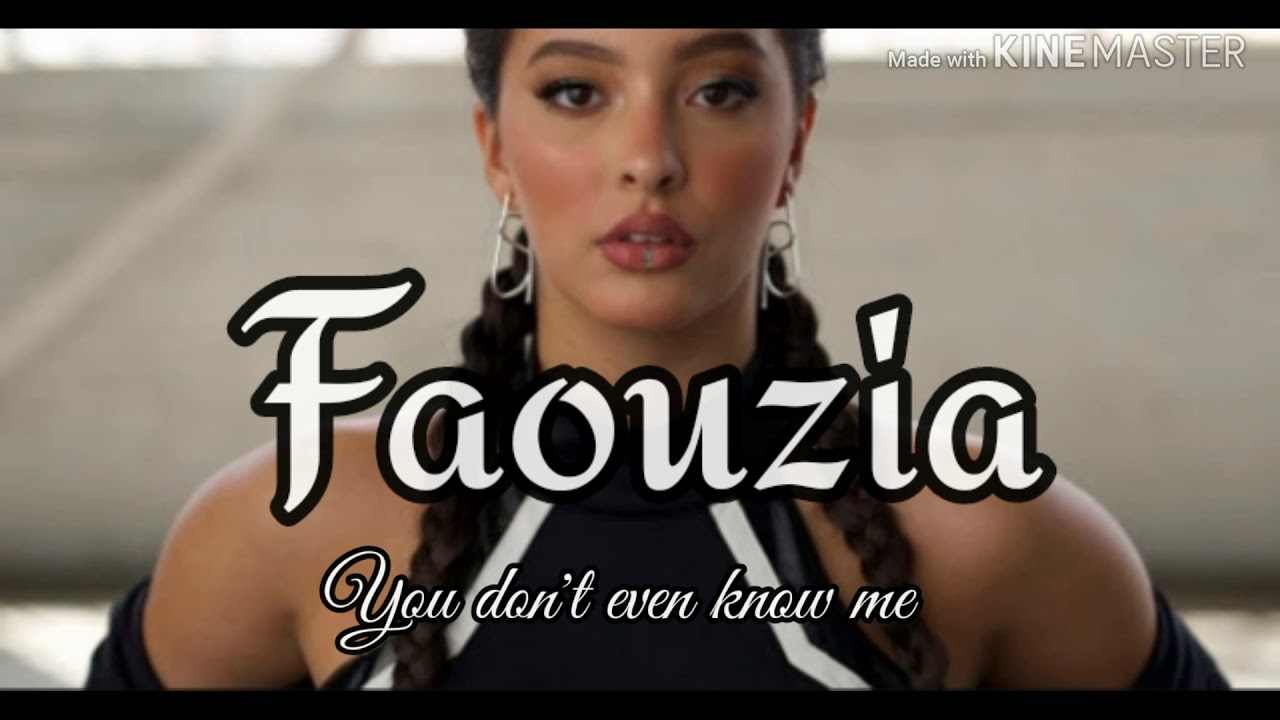 Faouzia - you don't even know me - tłumaczenie pl