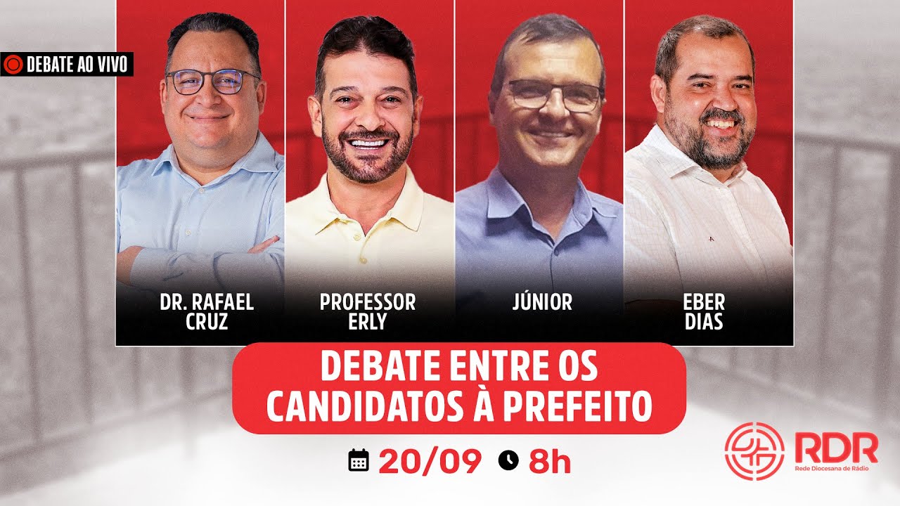 Debate dos candidatos a prefeito de São Luís de Montes Belos