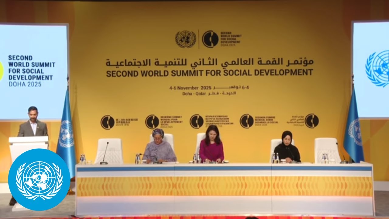 Second World Summit for Social Development - Closing Press Conference | United Nations