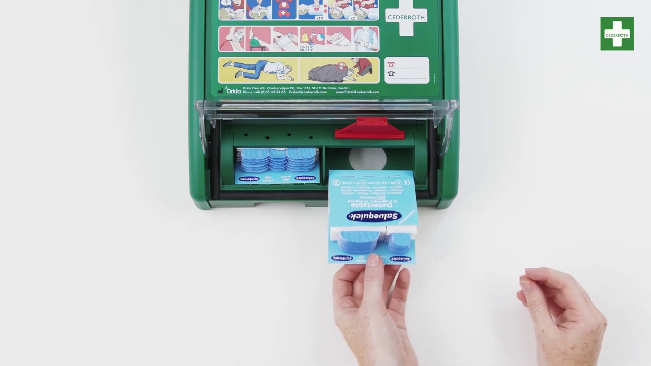 Apteczka CEDERROTH First Aid&Burn Station