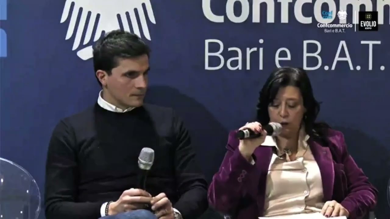 Intervento a Evolio Expo - Confcommercio Bari e BAT