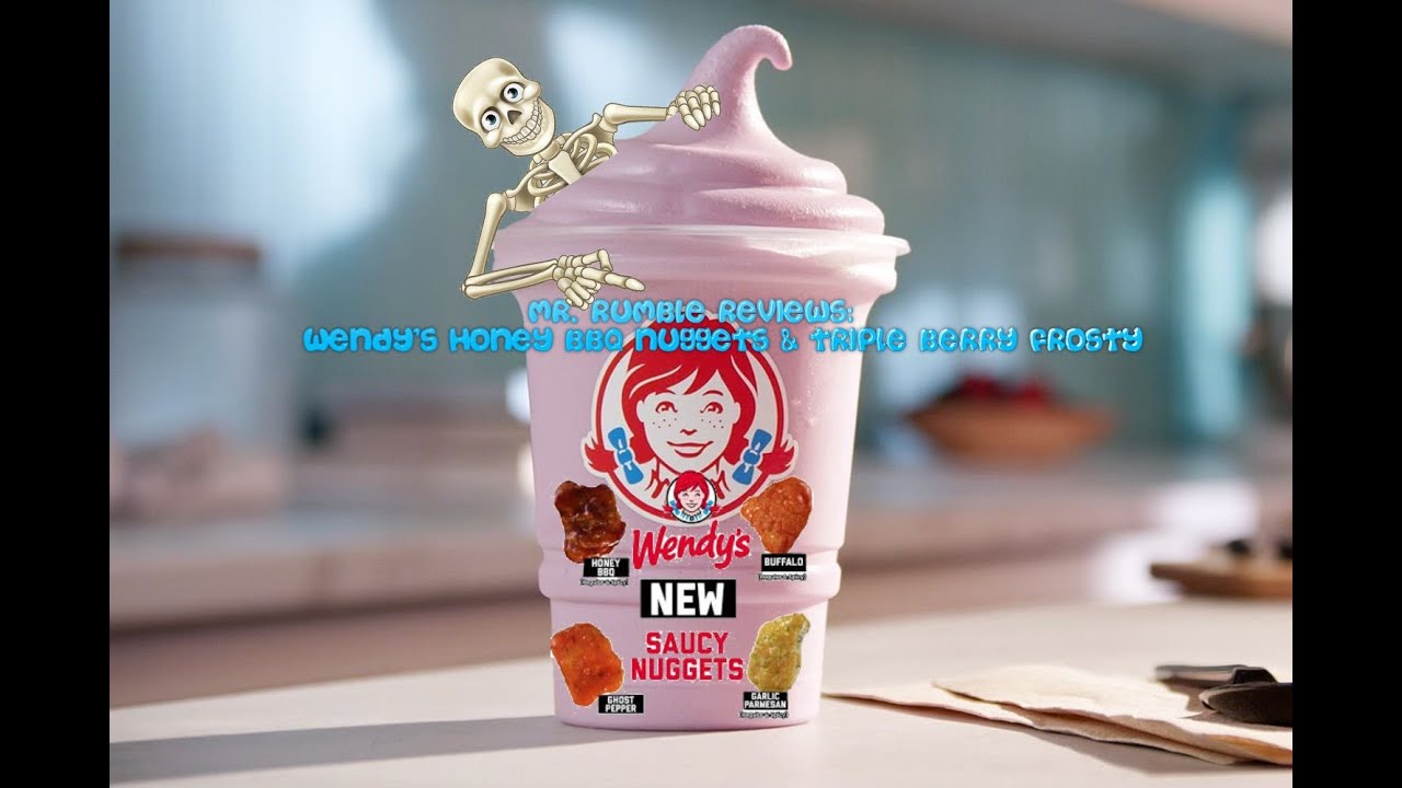 Mr. Rumble Reviews: Wendy’s Honey BBQ Nuggets & Triple Berry Frosty