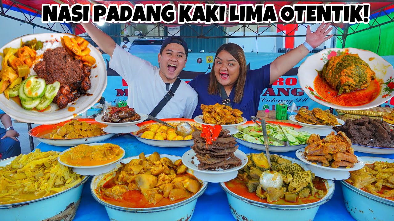 ENAK BANGETT!! PADANG OTENTIK JUALAN KAKI LIMA DI JAKARTA! Ft. Jajan Beken