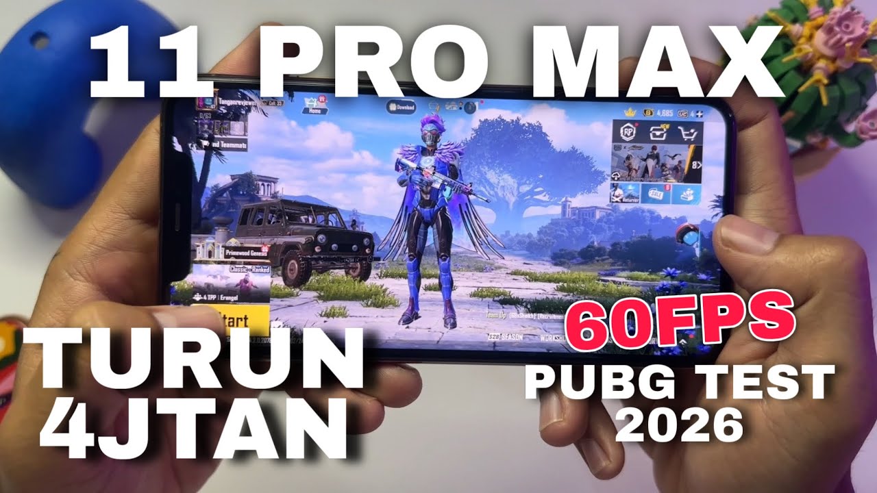 Udah 5 Tahun iPhone 11 Pro Max Test Game PUBG Mobile Masih Worth it!