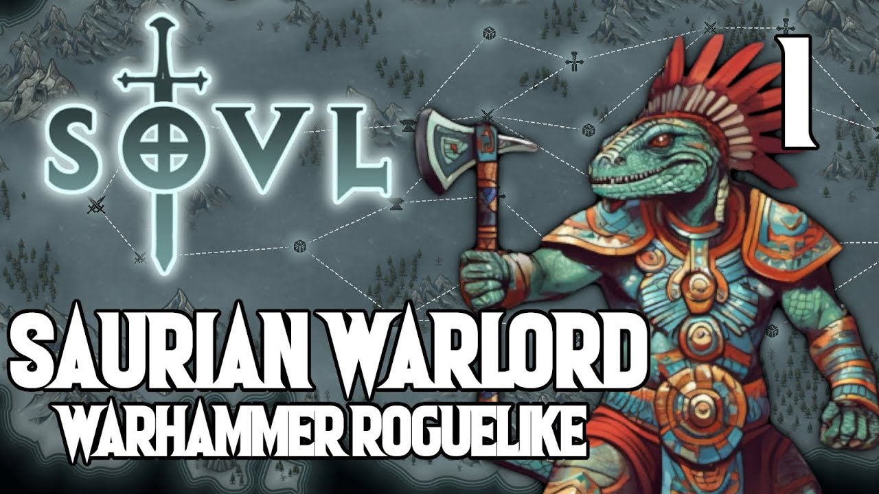 It's Dino Time! - SOVL #1 Saurian Warlord - Warhammer Tabletop Roguelike!