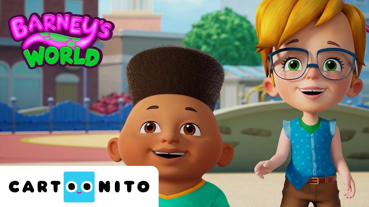 Mel's gone missing 💜| Barney's World | Cartoonito | Cartoons for Kids