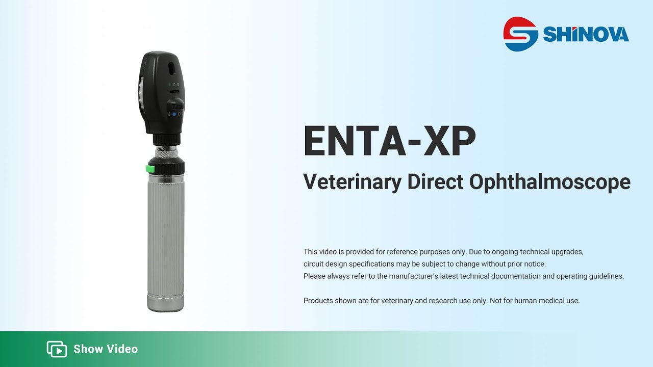 Shinova Veterinary - Veterinary Direct Ophthalmoscope(ENTA-XP)