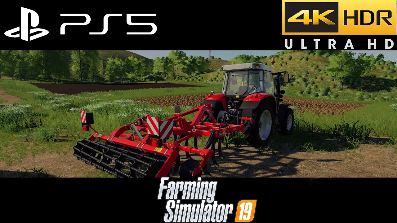 (PS5) Farming Simulator 19 Looks FINE on PS5 | Ultra High Realistic Graphics [4K HDR 60fps] Gameplay