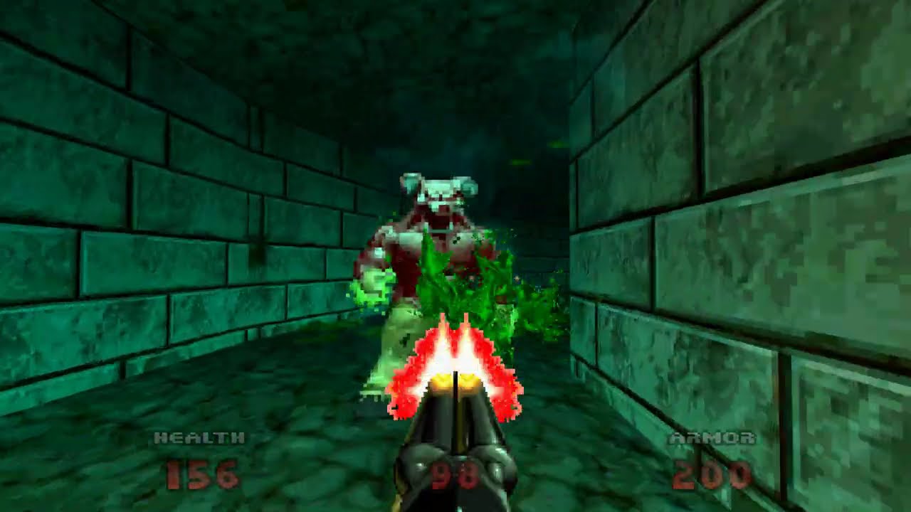 PSX Doom CE: Fall of Triton - Level 30: Devastation (Full 100%)