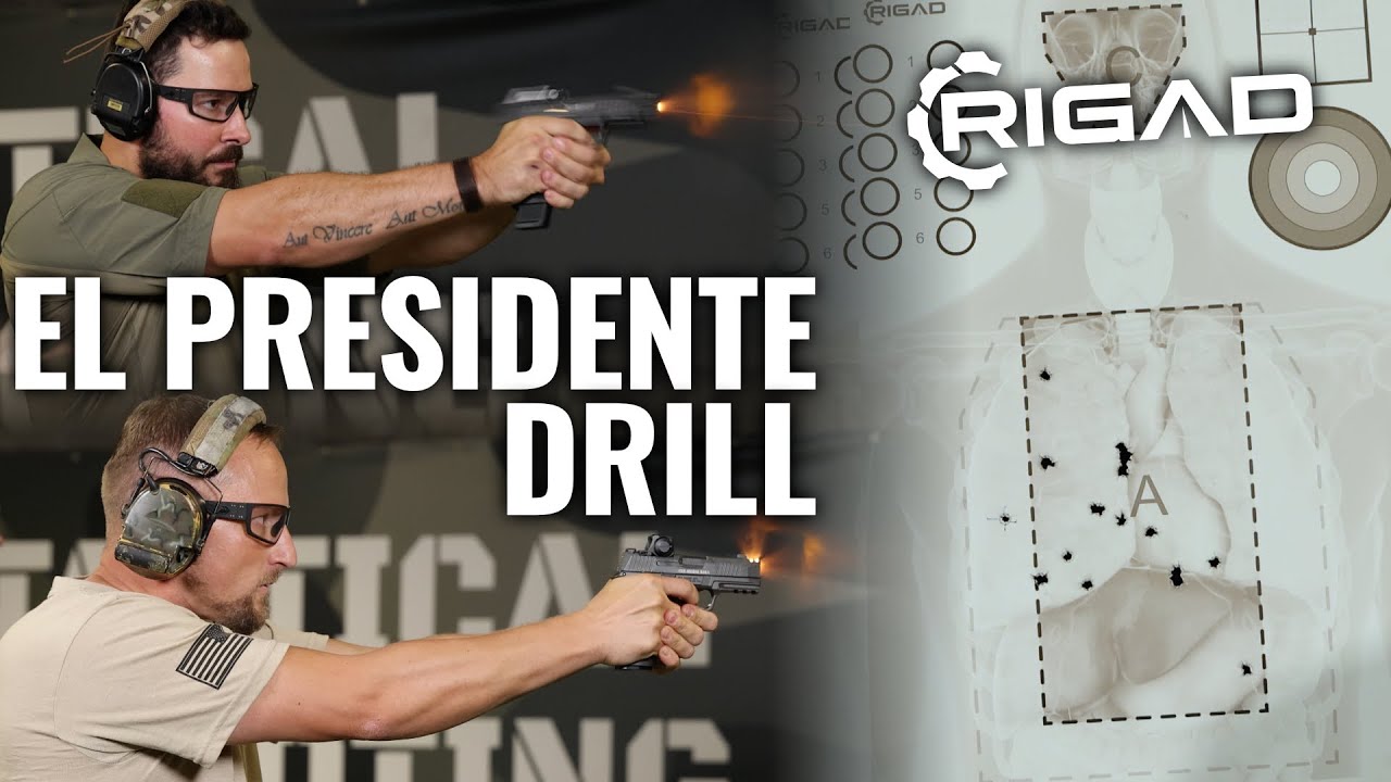 EL PRESIDENTE: Drill, který změnil vnímání  manipulace se zbraní! RIGAD