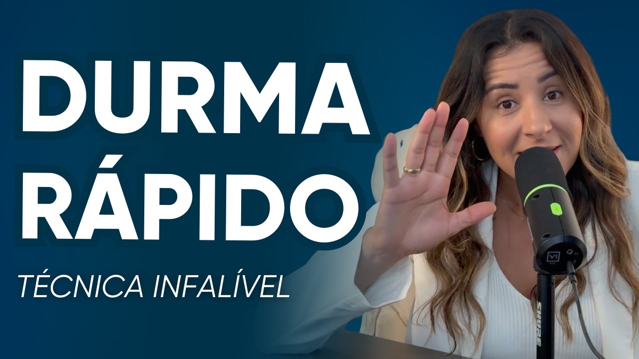 DURMA EM 15 MINUTOS: Hipnose para DORMIR RÁPIDO e Desligar a Mente