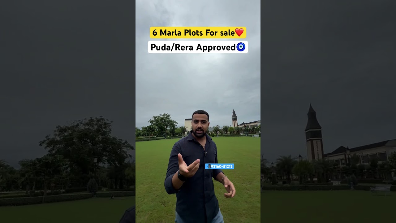 6 marla plots for sale in jalandhar 66 Feet road, Call 92160-51212