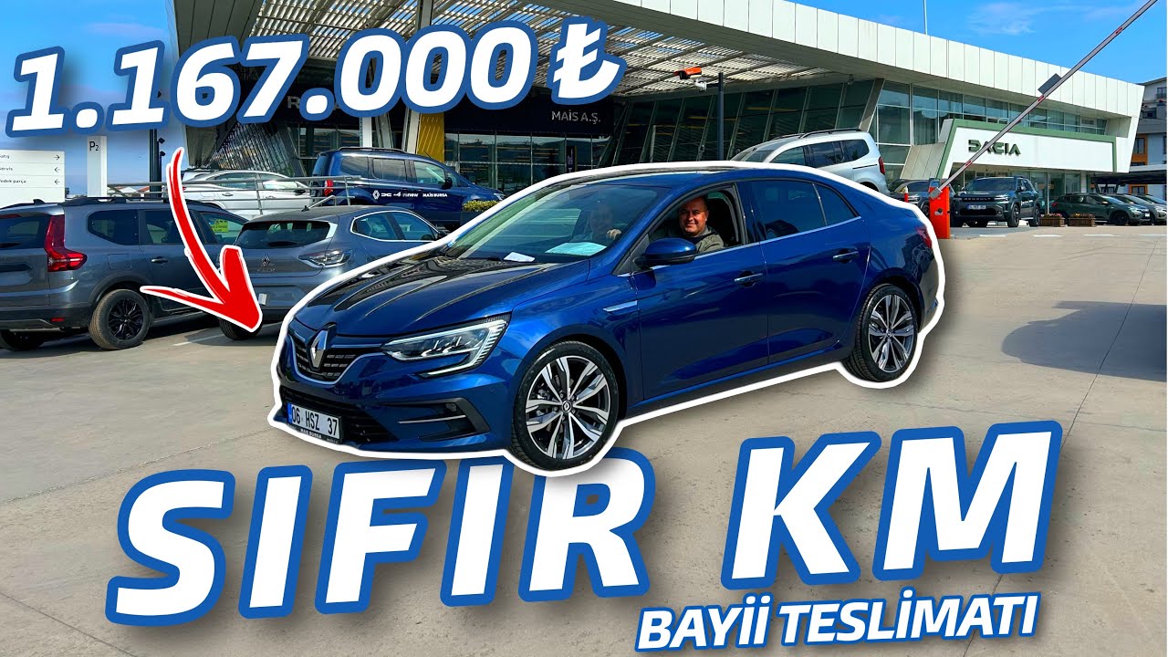 2025 MODEL SIFIR KİLOMETRE İCON PAKET RENAULT MEGANE SATIN ALDIK !
