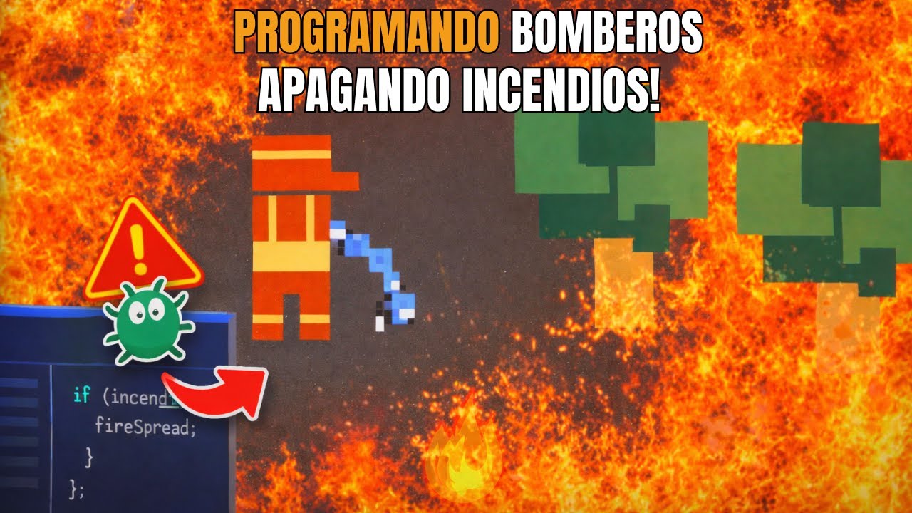 Programando BOMBEROS? 🔥 - Devlog Godot