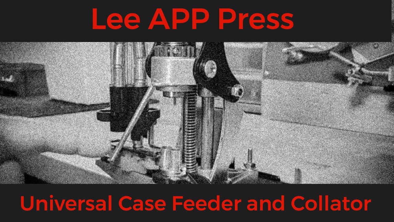 Lee APP Press Universal Case Feeder and Collator