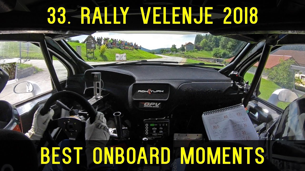 33. rally Velenje 2018 | Best onboard moments | Rok Turk - Blanka Kacin (Peugeot 208 T16)