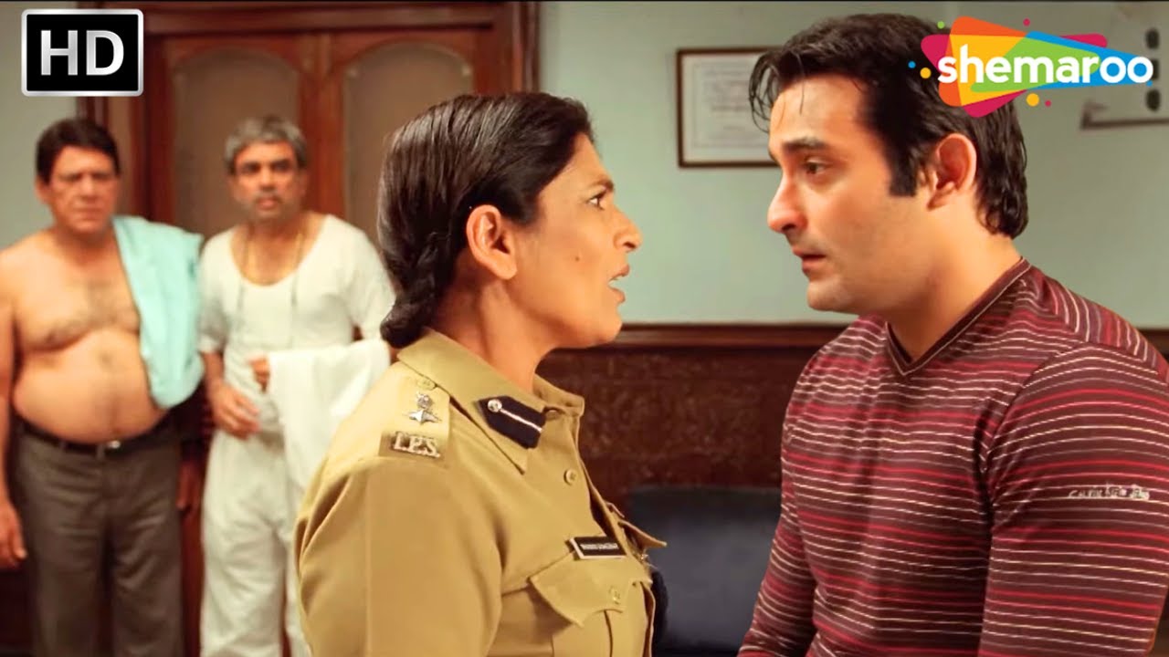 Akshaye Khanna ने Police Archana से Paresh Rawal को बचाया | Mere Baap Pehle Aap Comedy Scene