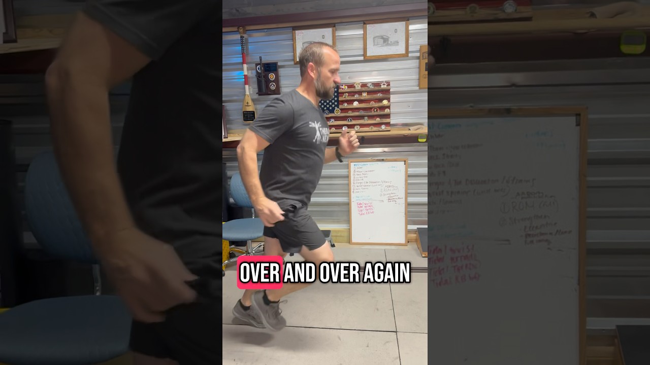 Use a Resistance Band to Improve Your Fall Angle #posemethod #runningtechnique #runningdrills