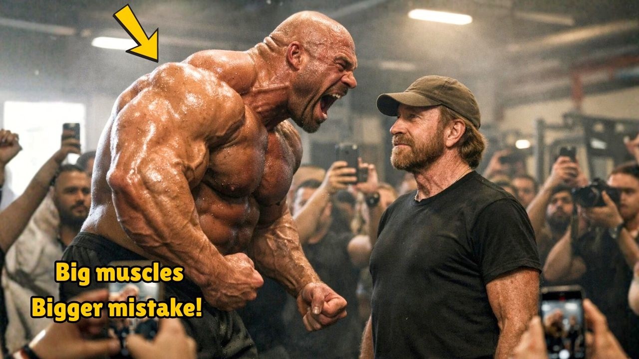 WHEN A GIANT BODYBUILDER TESTS CHUCK NORRIS