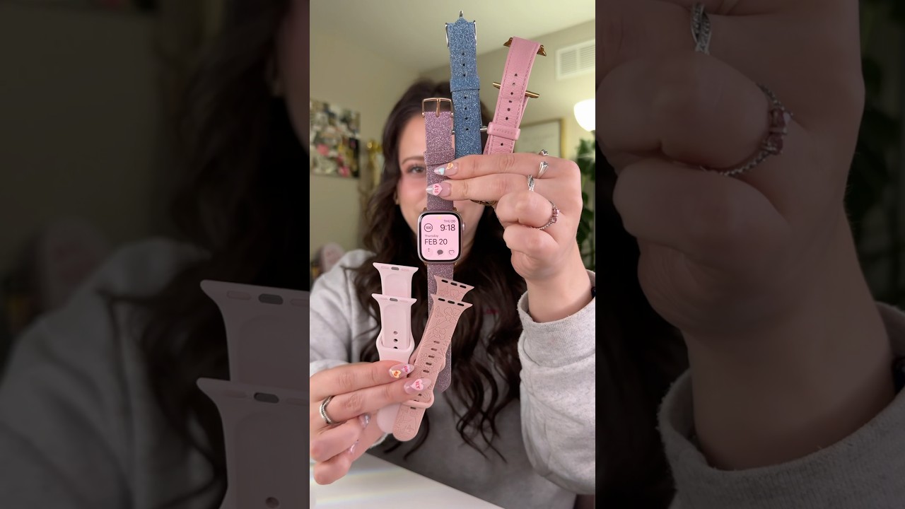 MY APPLE WATCH SERIES 9 BANDS *a haul✨* #youtubeshorts #shorts #applewatch