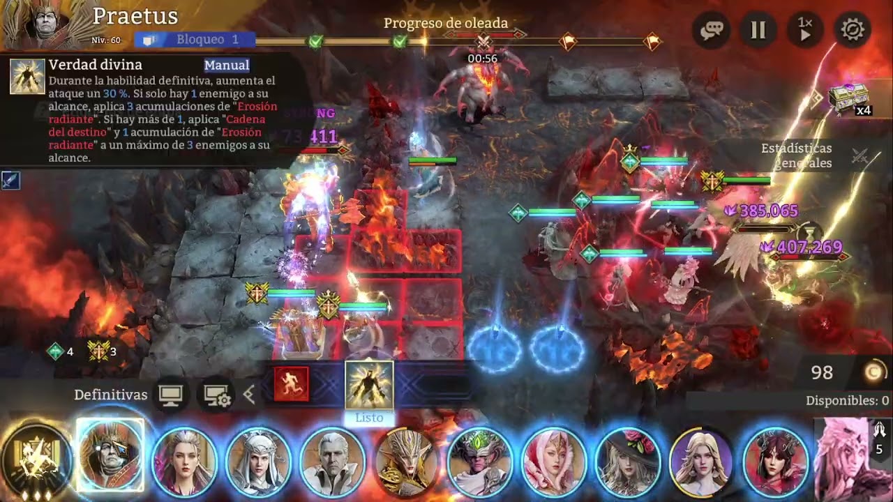WOR Obsidiana rojo level 3