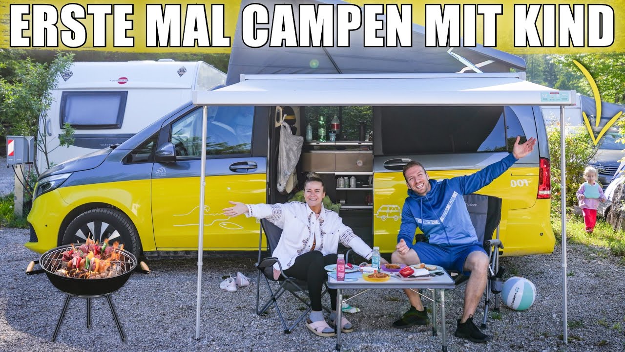 Erste Mal Campen mit Kind ohne Plan oder Stellplatz-Reservierung 😳