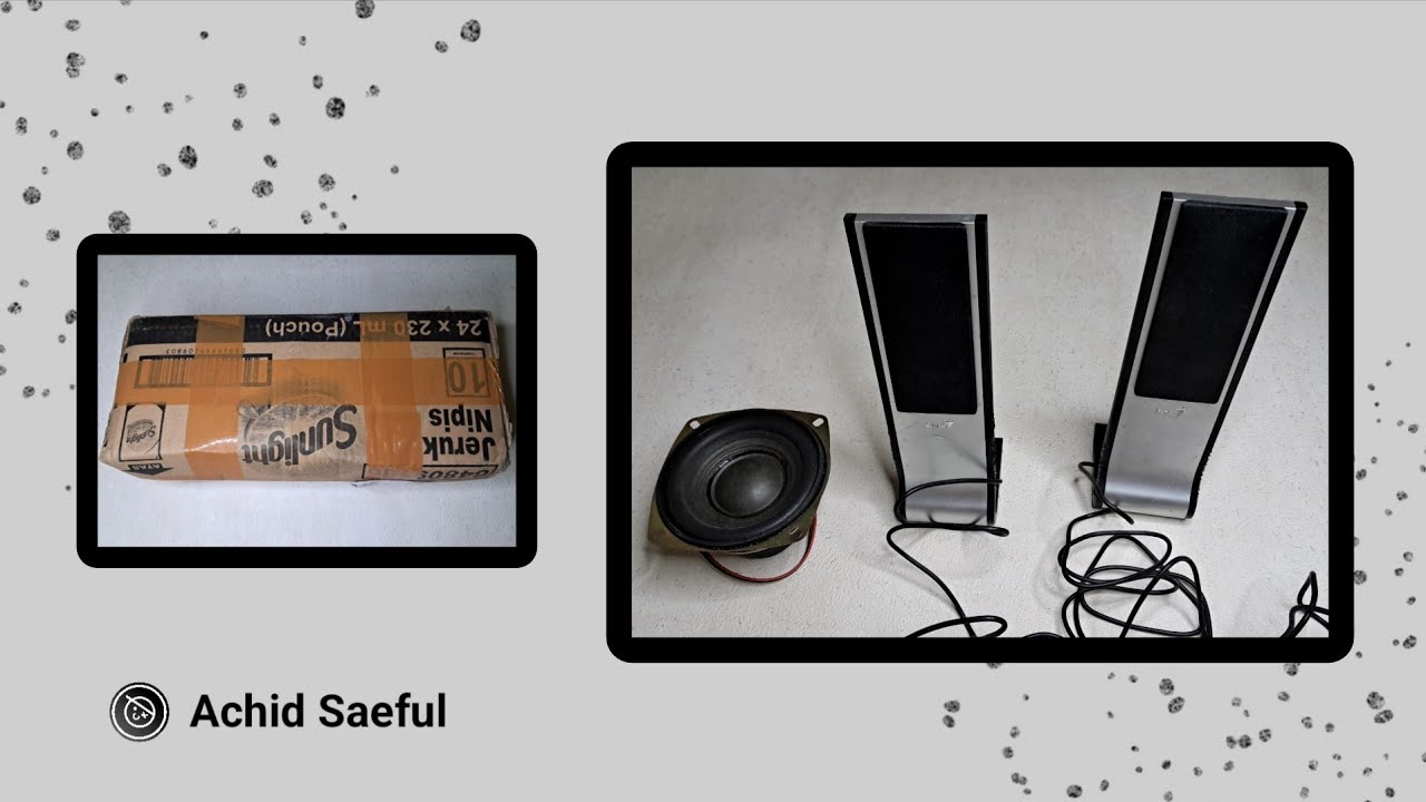 Unboxing Speaker Subwoofer Simbadda 4 Inch 4 Ohm & Speaker Satelit Genius Second | No Talking