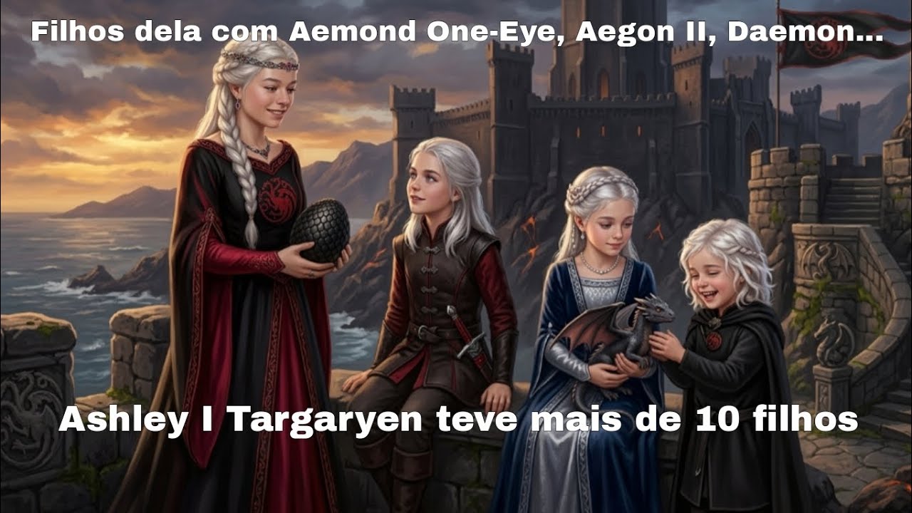 Por que a Ashley I Targaryen Teve Muitos Filhos? (House Of The Dragon/Game of Thrones) ANÁLISE AU 