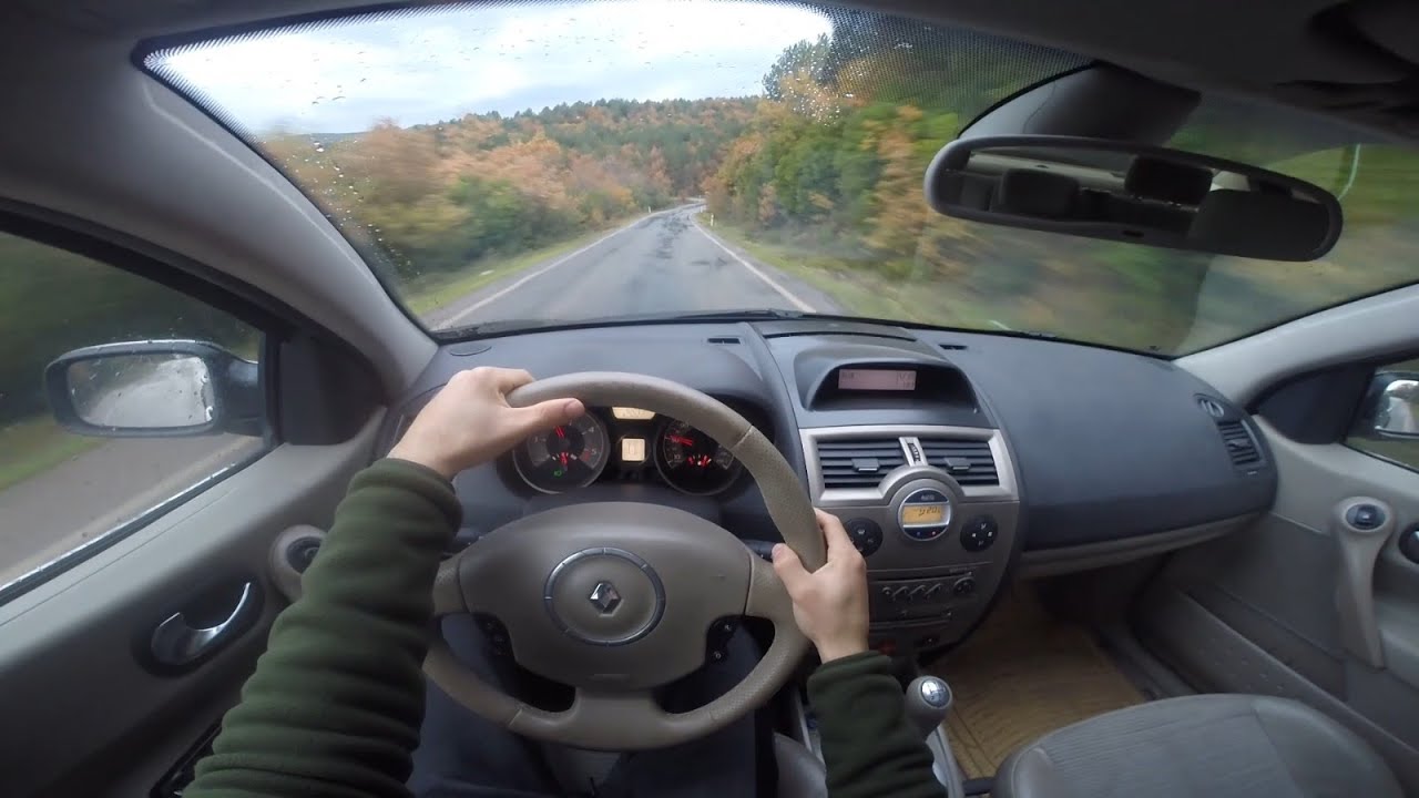 MEGANE 2 PRİVİLEGE İLE YAĞMURLU BİR GÜNDE GEZİ (POV)/POV NATURE DRİVE RAİN #megane2 #megane2pov
