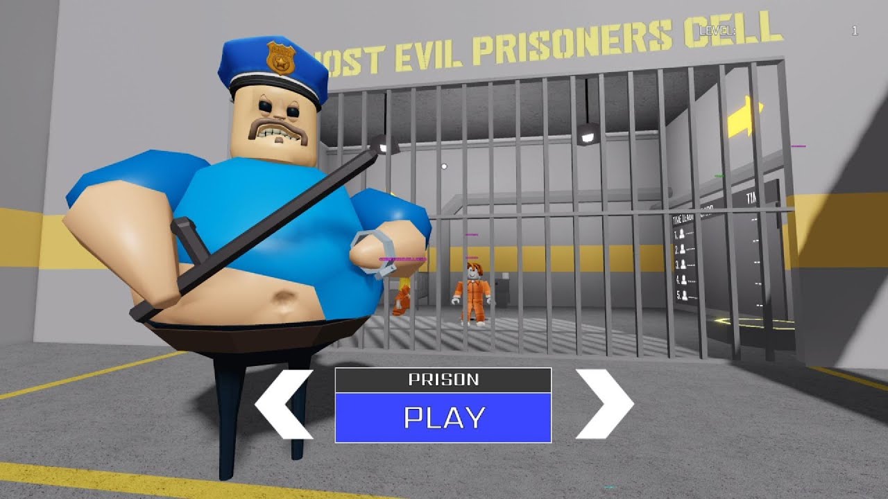ROBLOX GAME BARRY