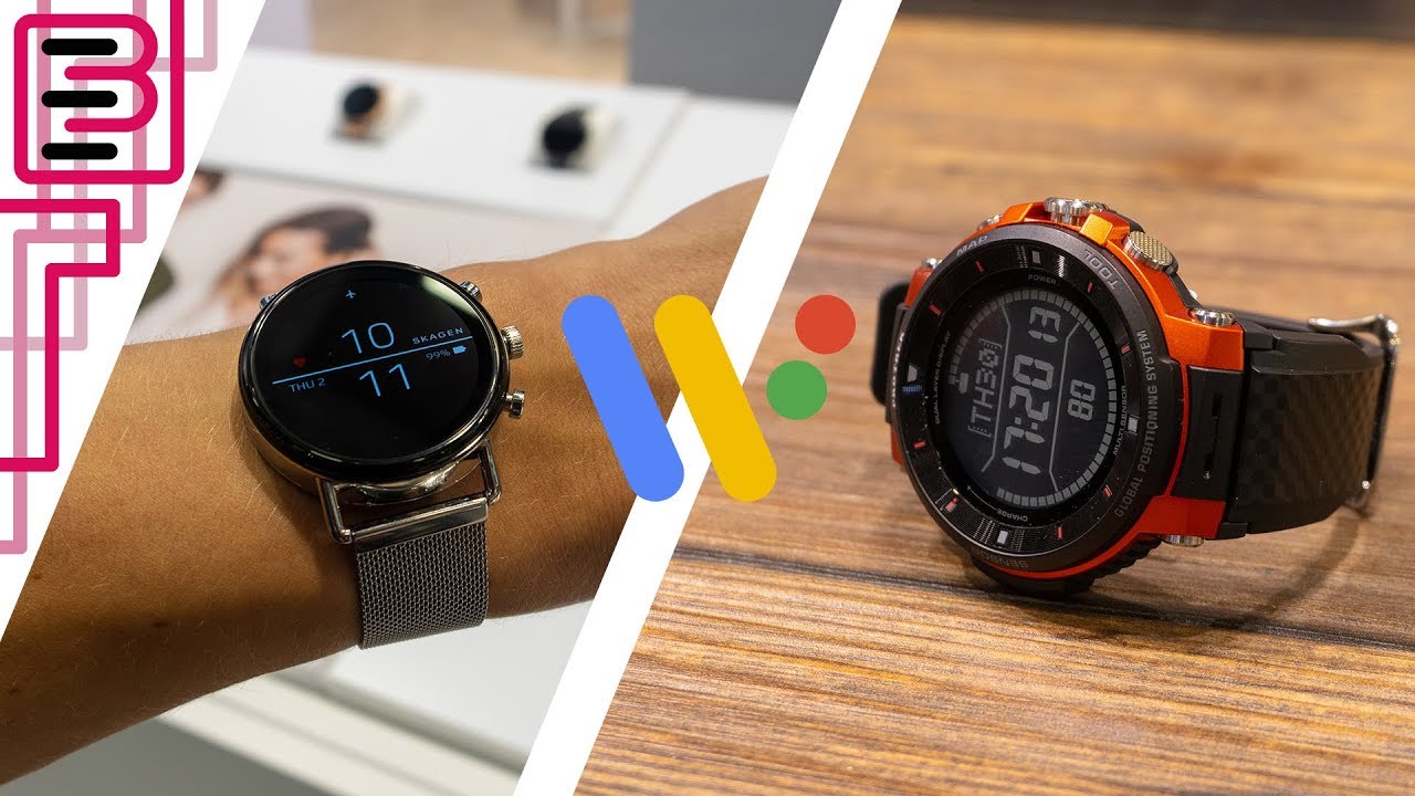 The NEW Wear OS on the Casio ProTrek and Fossil Watches at IFA 2018