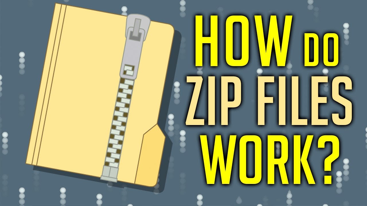 Как работают ZIP-ФАЙЛЫ?