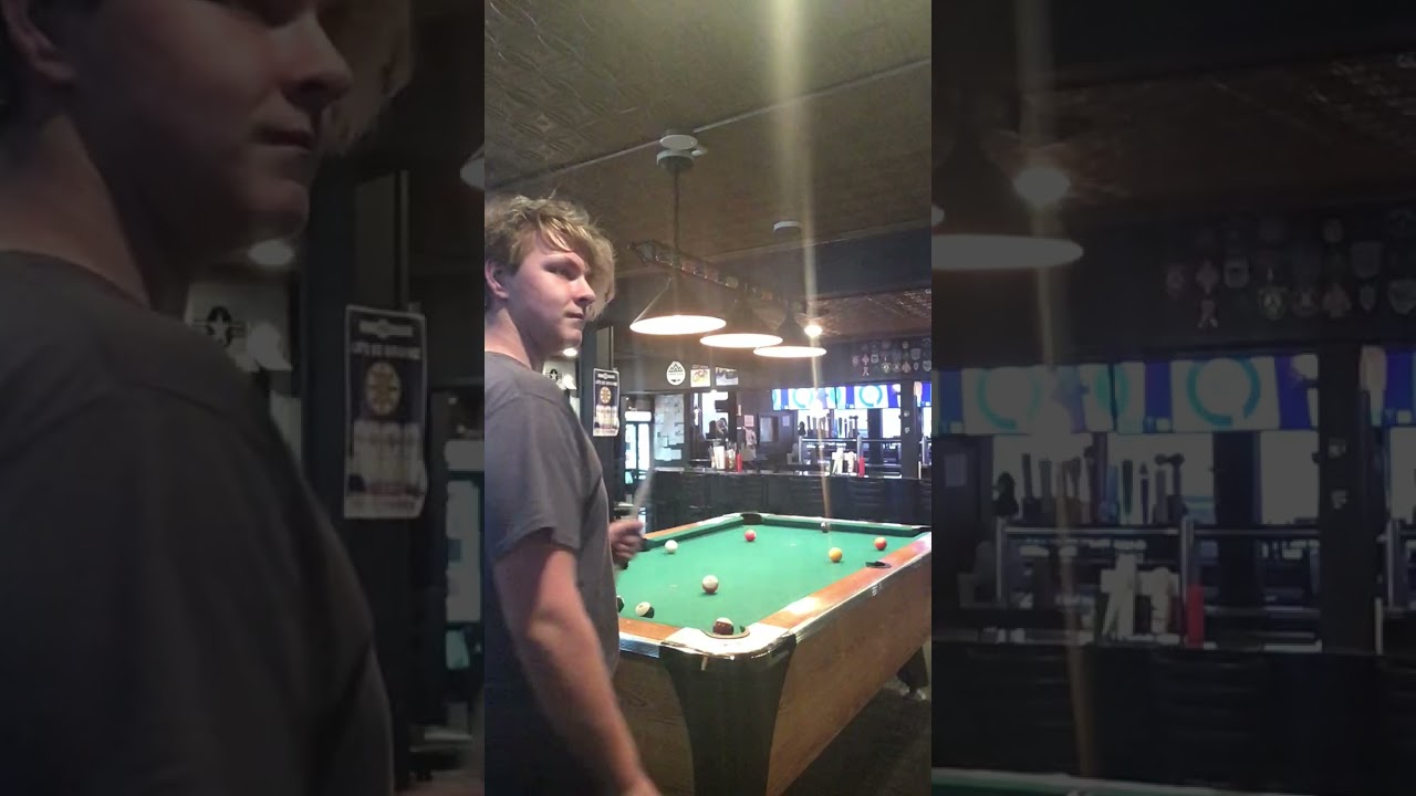 Second round of pool again for Dom vs Aaron.