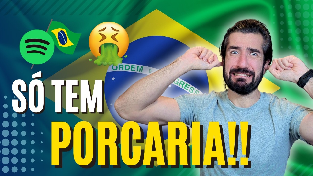 Resolvi ouvir o TOP 10 SPOTIFY BRASIL ... &eacute; pior do que eu pensava....